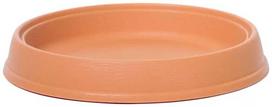 Plastikinė lėkštelė MASSIVE, terakotos sp., 27 x 4 cm