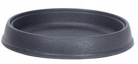 Plastikinė lėkštelė MASSIVE, antracito sp., 45 x 6.7 cm