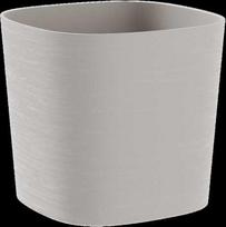 Plastikinis vazonas TERA CAPRI 38, baltos sp., 38 x 30 cm