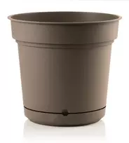 Lauko plastikinis vazonas TERA HYDRAL 33, rudos sp., 33 x 30 cm