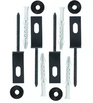 O tipo tvoros segmentų fiksatorius, antracito sp., 50 x 50 x 20 mm, 4 vnt