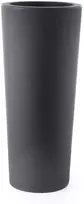 Plastikinis vazonas TERA SCHIO CONO 70, antracito sp., 30 x 30 x 68 cm