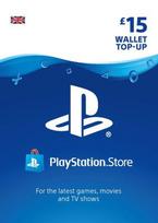 PlayStation Network Card 15GBP (UK) PSN Key UNITED KINGDOM