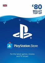 PlayStation Network Card 80GBP (UK) PSN Key UNITED KINGDOM