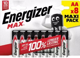 Energizer Max 437727 baterija AA LR6 - 8 vnt.