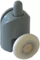 Dušo kabinos durų ratukas fiksuojamas apatinis 25mm