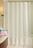 Užuolaida dušo SPA Baltas