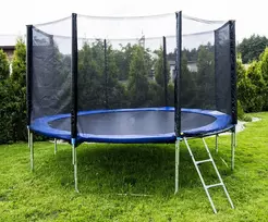 8FT batutas Sports Jump (244 cm) su tinklu ir kopėtėlėmis