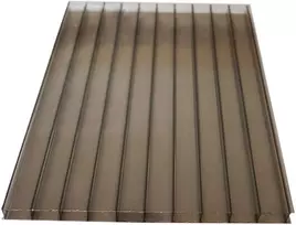 Polikarbonatas bronza-pilkas 6mm