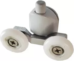 Plastikinis apatinis ratukas dušo kabinos durims 23mm