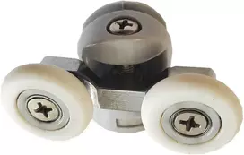 Plastikinis viršutinis ratukas dušo kabinos durims 23mm