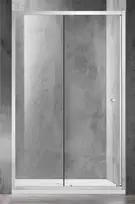 Dušo durys O6121 130 cm pilkos