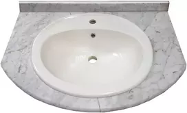 Stalviršis granito su praustuvu C0000812