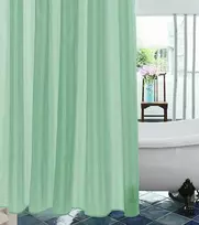 Užuolaida dušo STRIPE Žalias