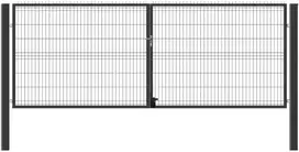 Vartai su dviem stulpais 1730x3000 mm (Ral7016)