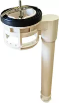 Klozeto nuleidimo mechanizmo dalis monolitiniam klozetui