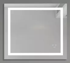 Veidrodis 45627 LED išmanus su funkcija nuo rasojimo, laikrodžiu ir termometru