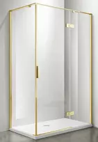 Dušo kabina WM1231 90x90 GOLD skaidri be pado