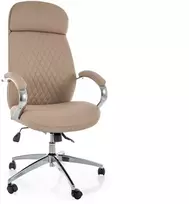 Fotelis Fotel Biuro kėdė Q-09 smėlio spalvos eko oda