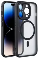 Dėklas iPhone 13 - Juodas-Skaidrus
