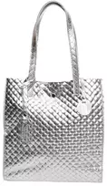 Anna Luchini Women's leather Hobo handbag AL8161 Argento