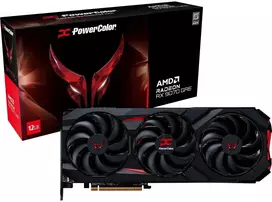 Vaizdo plokštė PowerColor RX9070GRE Raudona Devil