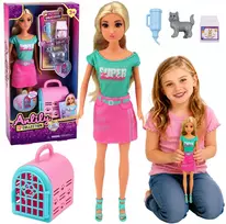 Lean Toys Lėlė 30 cm 5 vnt.