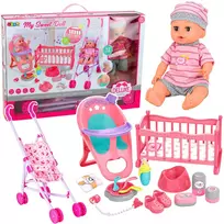 Lean Toys Interaktyvi lėlė 30 cm