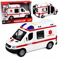 Lean Toys Greitosios pagalbos automobilis 1:10