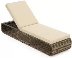 Saulės gultas khaki