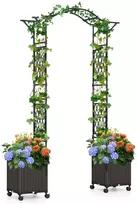 Sodo arka su 2 vazonais 207 x 250 cm