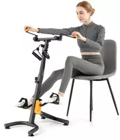 Pedalinis treniruoklis juodas–geltonas