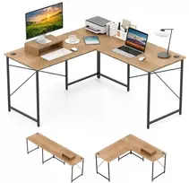 Kampinis kompiuterinis stalas 150 x 150 x 60 cm