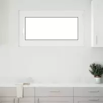 Požeminio lango RISOR 110 x 70 cm PVC ir stiklas Antracito