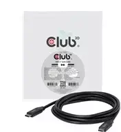 Kabelis USB Club 3D Club3D USB-C kabelis su apsauga 240W 2m, plienas/ plienas, folijos maišelis