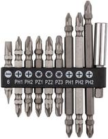 Graphite antgalių rinkinys su magnetiniu laikikliu, 10 vnt.