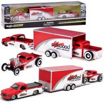 Maisto Chevrolet 454 Ss Pick-up 1993 ir Pick-up 1936 modeliai 1:64 su priekaba