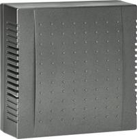 Elektromechaninis durų skambutis Quarto, 230v, 11x11cm, pilkas