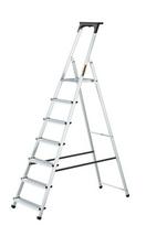 Aliumininės buitinės kopėčios DRABEST, 7 pakopos, 125 kg