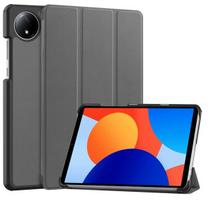 Elegantiškas dėklas su atvartu Xiaomi Redmi Pad Se 8.7" 2024, pilkas