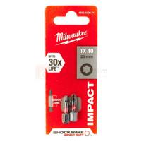 TX15 SHW 25 mm MILWAUKEE antgalis - 2 vnt. - 4932430872