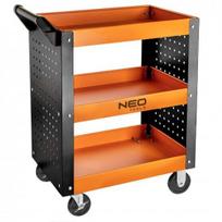 Neo 84-229 Vežimėlis dirbtuvėms, 3 lentynos, 130 kg