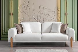 Sofa-lova Class Bohem, kreminės spalvos