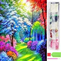 Rinkinys Diamond Painting mozaika 5d - Spalvotas miškas