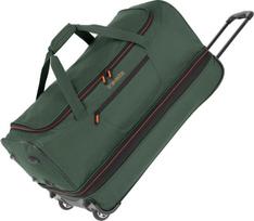 Travelite Basics L - talpa 98/119l, žalia kelioninė tašė ant ratukų