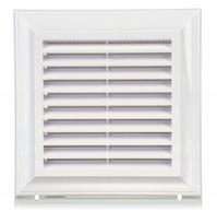 Vents El300a ventiliacijos grotelės 140x300mm, baltos