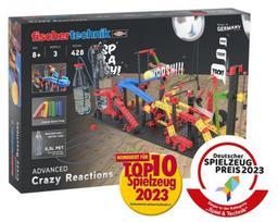 Fischertechnik Crazy Reactions grandininės reakcijos konstravimo rinkinys