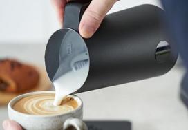 Elektrinis bekontaktis pieno plakiklis Latte Art pieno putoms