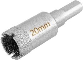 Deimantinis grąžtas 20 mm plytelėms, stiklui, keramikai