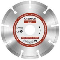 Deimantinis pjovimo diskas Kreator 125mm segmentinis